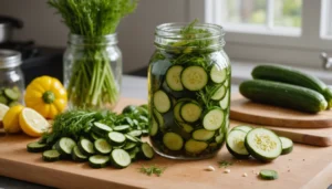 recette de pickles de courgettes