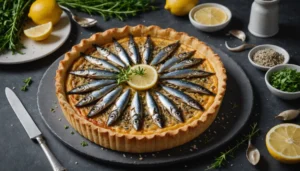 tarte a la sardine